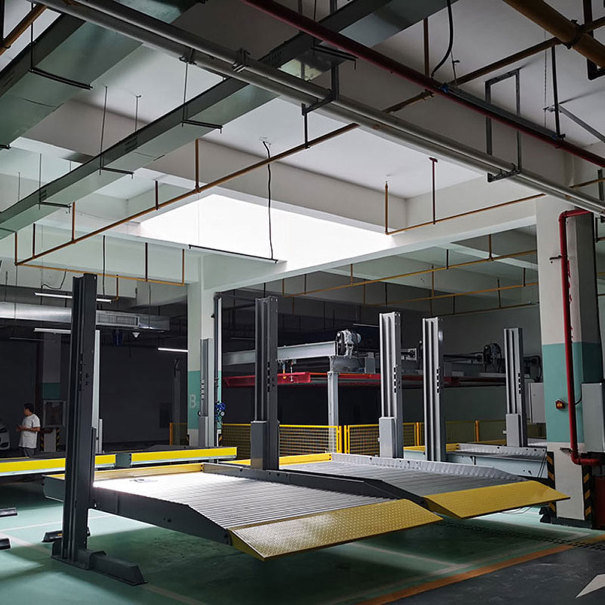 橫移式立體車庫停車設(shè)備過規(guī)劃