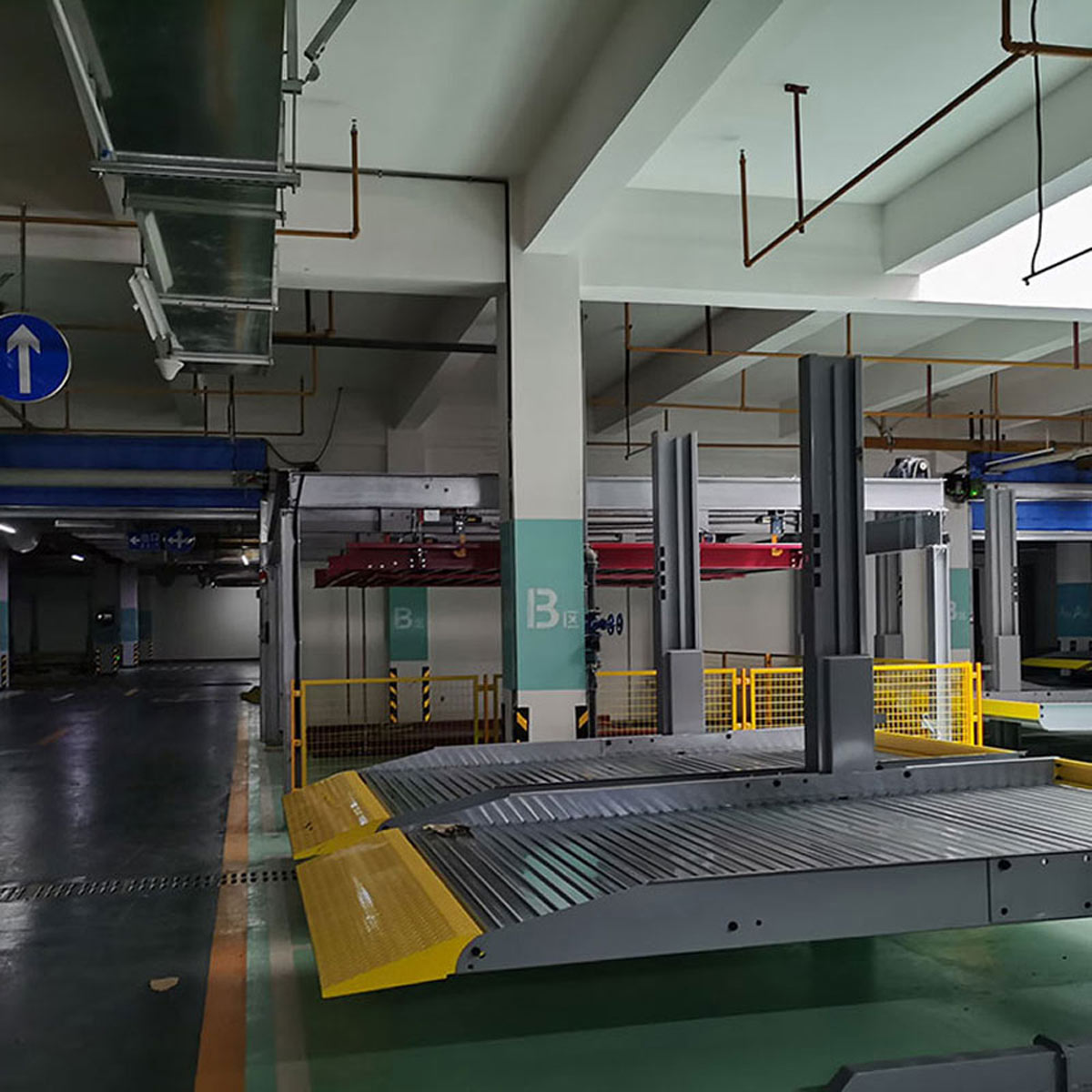 兩柱機(jī)械式停車位二手